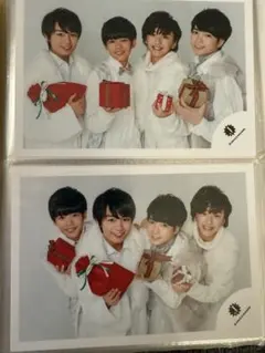 道枝駿佑 西畑大吾 長尾謙杜 大西流星 クリパ 2017 生写真 2枚セット