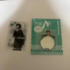 SnowMan 阿部亮平 ON グッズ ミラーステッカー クリアステッカー