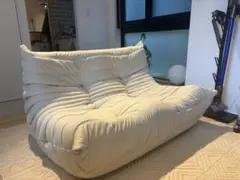 土日限定価格　リーンロゼ　トーゴ2P オフホワイト