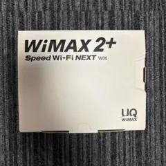 WiMAX 2+ Speed Wi-Fi NEXT W06のサムネイル