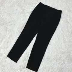 【c3828】✨美品✨ZARA スラックス ブラック　センタープレス