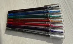 ぺんてる デュアルメタリック ボールペン 1.0mm 7色セットのサムネイル