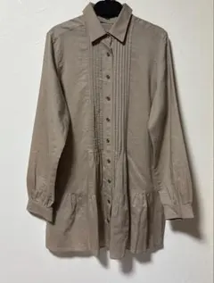 BURBERRY LONDON ピンタック シャツワンピース チュニック 38のサムネイル