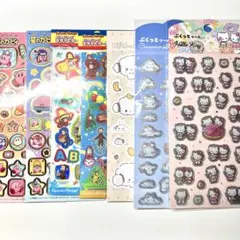 ぷくっとシール サンリオ キティ シナモン シール シール帳 キャンドゥ