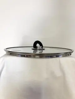 【マイヤー　強化ガラス蓋】28cm usedのサムネイル