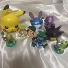 【在庫処分】ポケモン フィギュア まとめ売り チコリータ リオル ピカチュウ
