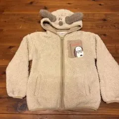 ユニバーサルスタジオ　スヌーピー　フリースジャンパー