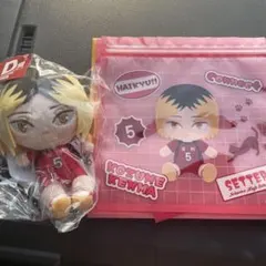 ハイキュー‼︎ ぬいもっち フリューくじ 孤爪研磨 ぬいもっちマスコット