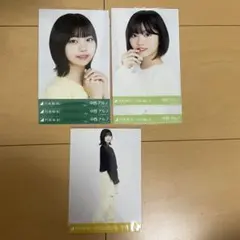 乃木坂46 中西アルノ　生写真　広島T フェイクファー　白×黒コーデ