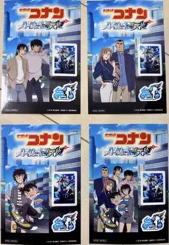 名探偵コナン オリジナル スマホステッカー 4種