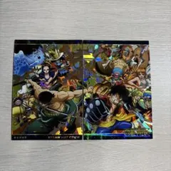 ワンピースカード STRAW HAT CREW 2枚セット