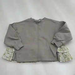 PAIR MANON フリル付きトレーナー 100cm