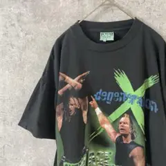 WWF degeneration X Tシャツ オーバーサイズ　メンズLサイズ