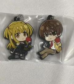 DEATHNOTE デスノート でふぉラバ！ キーホルダー 夜神月 弥海砂