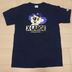 中日ドラゴンズ ドアラ X-LARGE Tシャツ ネイビー