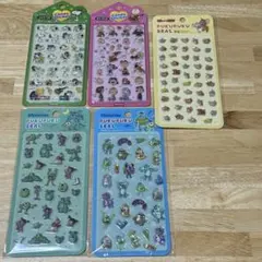 本日限定価格！スヌーピーキャンディステッカー　ぷくぷくシールset