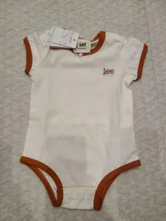 petit main×Lee 半袖ロンパース 70cm ホワイト　タグ付き