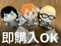 ハイキュー サンリオキャラクターズ　ちびぐるみvol.1　日向　影山　月島