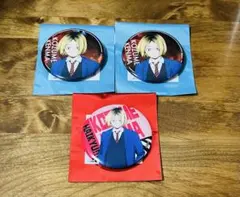 ハイキュー　トウキュー　渋谷　描き下ろし　ホログラム缶バッジ　ホロ　研磨