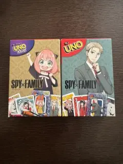 ハッピーセット スパイファミリー UNO　アーニャ　ロイド　2個セット