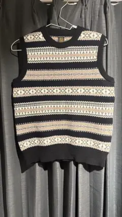 ウール100% ノースリーブベスト サイズ2