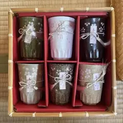 新品未開封　前畑陶器☆竹久夢二　大皿＆フリーカップ6客セット　カゴ付き 竹久夢二 前畑陶器 夢宴 とんかつ揃 - メルカリ