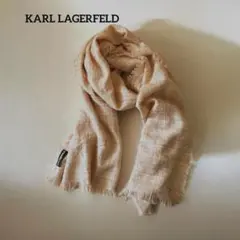 カールラガーフェルド 大判ストール ビンテージ イタリア 90sヴィンテージ 未使用 希少Karl Lagerfeld カールラガーフェルド