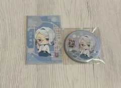 刀剣乱舞 巴形薙刀 缶バッジ オリジナルイラストカード