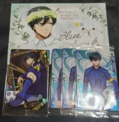 ブルーロック 糸師凛 ウエハース5 アニメイト特典 カード セット