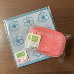 ミッフィー　タイトーくじ　C賞　Ｅ賞　ポーチ　ハンドタオル
