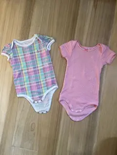 お値下げしました！　ラルフローレン&プチバトー　綿ボディスーツセット