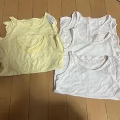 ユニクロ　半袖　タンクトップ　メッシュ肌着5枚セット