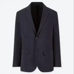 UNIQLO ユニクロ 感動ジャケット ウールライク ネイビー Sサイズ