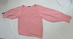 ZARA ピンク ボリュームスリーブ ブラウス 長袖
