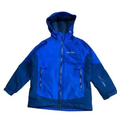 mont-bell モンベル キッズ スキーウェア ジャケット 130 ブルー