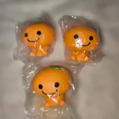 SAN-X　オールスターズ　マスコットライト　みかんぼうや　3個セット