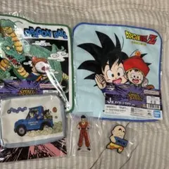 ドラゴンゴール エニマイ 쿠지 ハンカチ ポーチ アクスタ