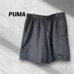 【美品】PUMA プーマ サッカー トレーニングショーツ ハーフパンツ L 黒