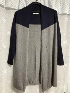 niko and ... ネイビーグレー カーディガン 長袖