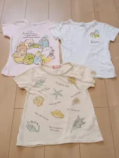 女の子　110cm　Tシャツ　すみっこぐらし　まとめ売り　セット