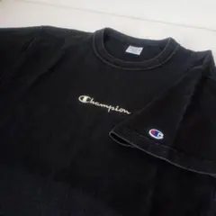 チャンピオン リバースウィーブ 半袖Tシャツ メンズL 刺繍ロゴ