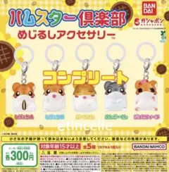 ハムスター倶楽部 めじるしアクセサリー 全5種　コンプリート　コンプ
