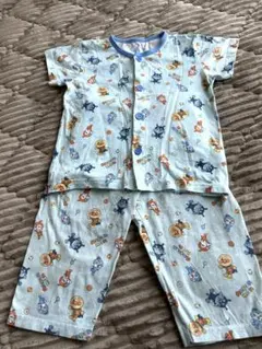 アンパンマン半袖パジャマセット　綿100