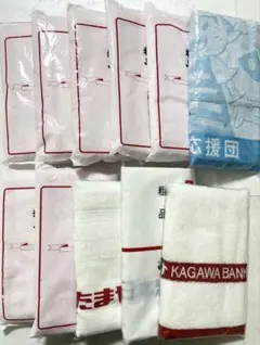 粗品タオル 11枚セット まとめ売りのサムネイル
