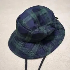無印良品 キッズ 多機能ナイロンハット バゲット チェック プール 海