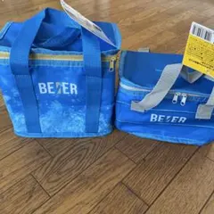 新品 サントリー生ビール 保冷バッグ BE:FIRST 500㎖➕350㎖