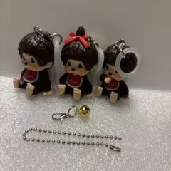 3wayめじるしアクセサリー アンブレラマーカー ♪モンチッチ×3セット