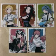 バンドリ カード クリア レイヤ チュチュ パレオ ロック マスキング