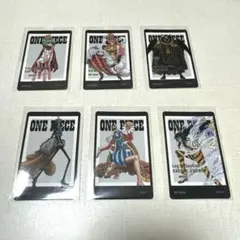 ワンピース ログコレクションステッカー ボンクレー&シーザー&ブルック&しらほし