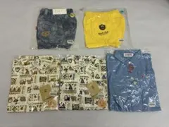 【未使用】シャツ3枚　パンツ2本　90サイズ